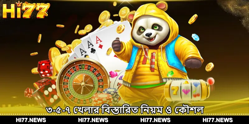 ৩-৫-৭ খেলার বিস্তারিত নিয়ম ও কৌশল