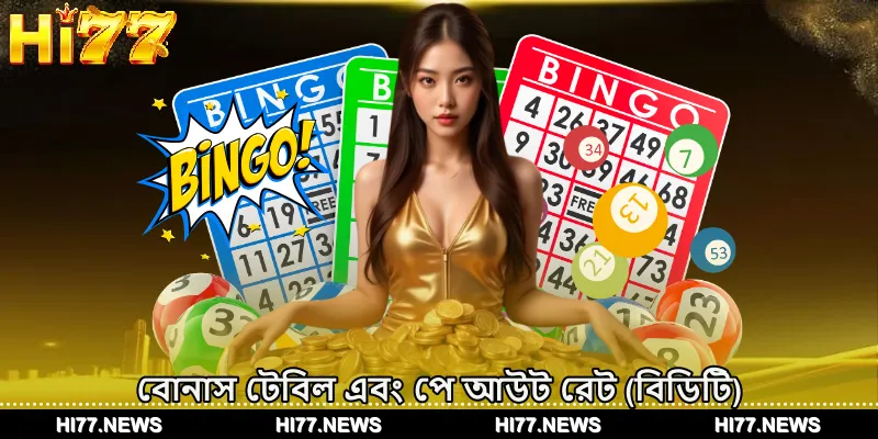 বোনাস টেবিল এবং পে আউট রেট (বিডিটি)